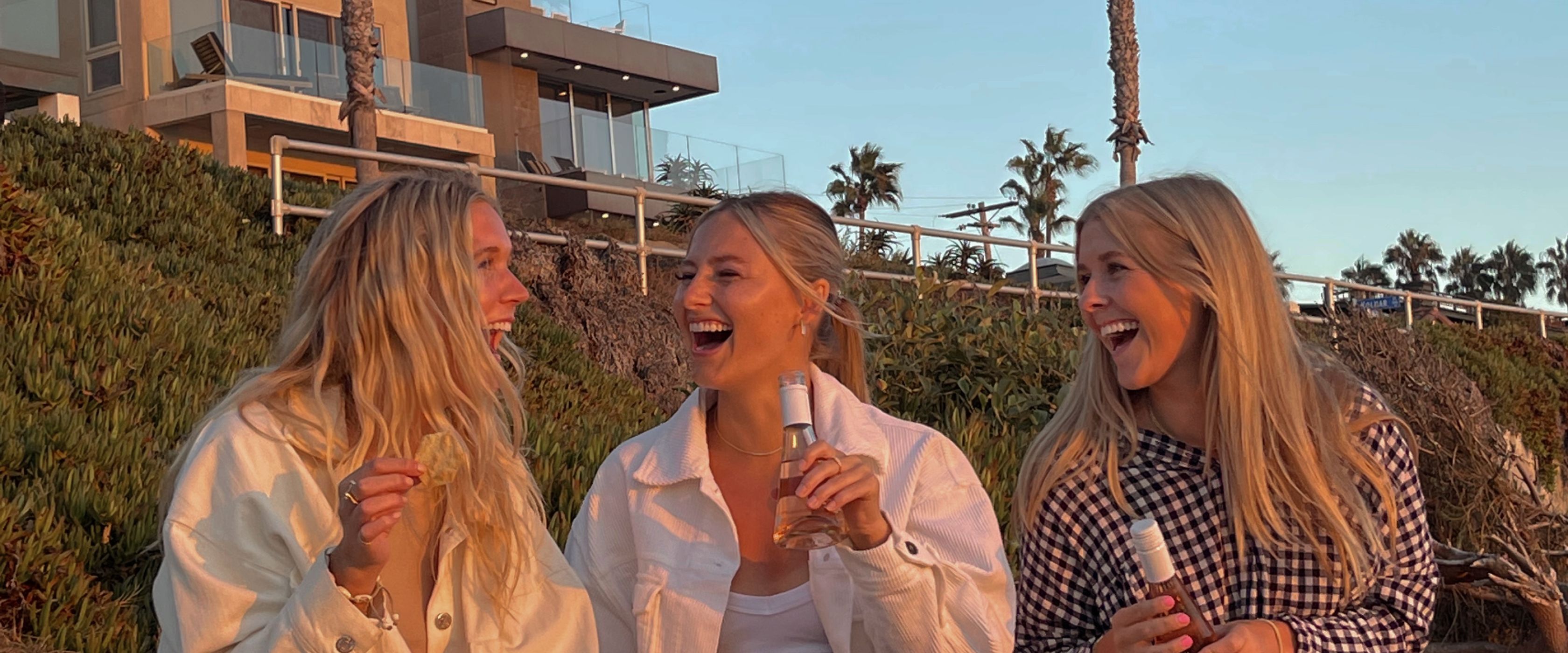 Friends at the beach