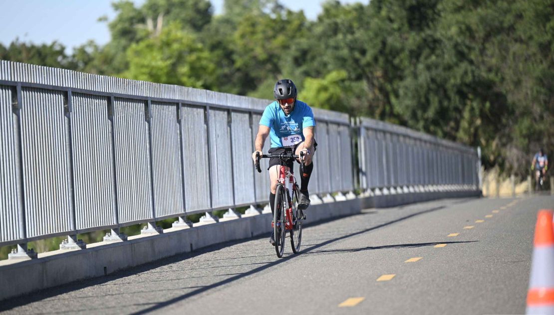 FlexCare Employee at Great American Triathlon