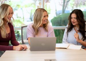 Members of the FlexCare team hard at work